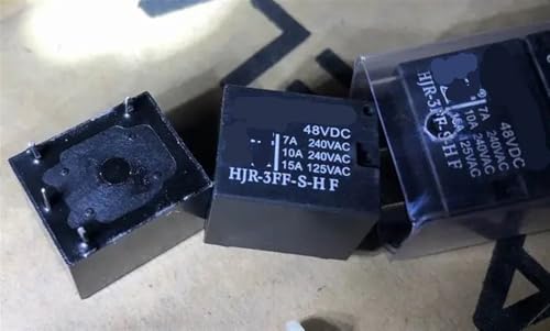 Relé de 4 pines HJR-3FF-S-HF 48VDC T73-1A con bobina de corriente continua