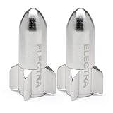 electra bicycle fahrradkorb Im Electra Style Electra Bicycle Electra Ventilkappen Rocket, Silber, 328257