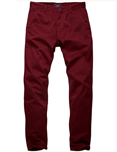 Image of Match Men's Regular Fit Comfort Stretch Casual Chino Pants