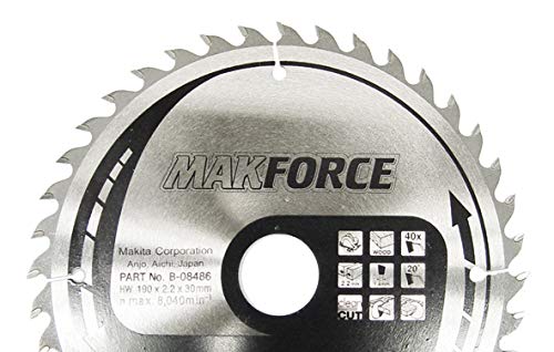 Lame de scie circulaire MAKITA Réf B22006 136mm de diamètre 36 dents Finition bois - vue 3