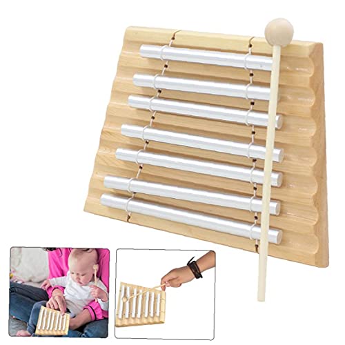 7 Tone Chime Meditatie Chime Trio 7 Tone Percussie Chime Solo Percussie Instrument met Mallet voor Gebed Yoga Oosterse… - Image 8