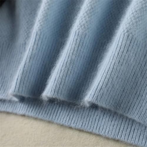 Men's Mink Cashmere Sweater Knit Warm Jumper Sweater Long Sleeve Pullovers Jumpers4