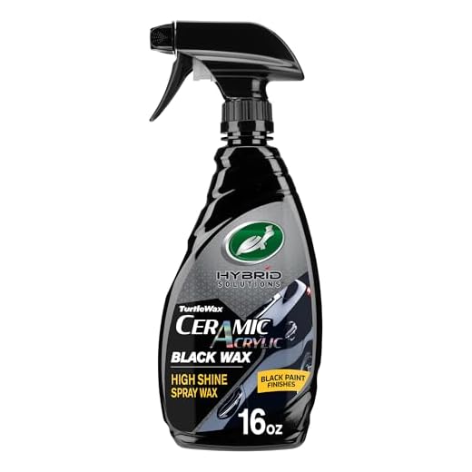 Turtle Wax 53447 Hybrid Solutions Ceramic Acrylic Black Spray Wax