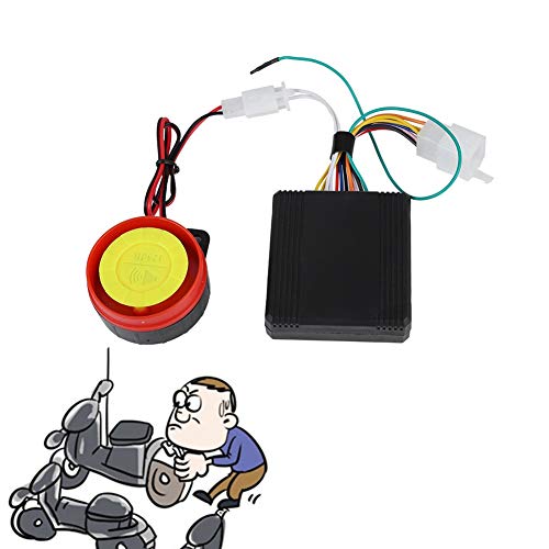 125dB 12V Moto étanche vélo Anti-vol de sécurité système d'alarme antivol Scooter Double Scooter télécommande.