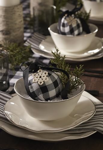 Lenox 895681 Blue Bay White 24-Piece Dinnerware Set