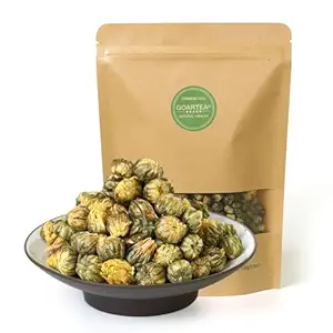 GOARTEA 100g / 3.5oz Premium Grade Chinese Chrysanthemum Tea - Natural Dried Fetal Chrysanthemum Flower - Tai Ju Herbal Tea Loose Leaf Caffeine-free