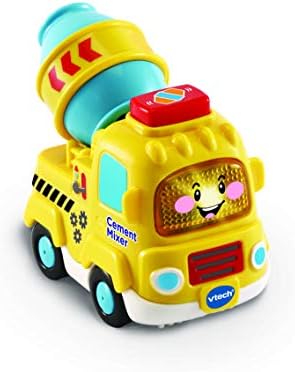 Vtech Toot-Toot Drivers Cement Mixer | Interactive Toddlers Toy for Pretend Play with Lights and Sounds | Suitable for Boys & Girls 12 Months, 2, 3, 4 + Years