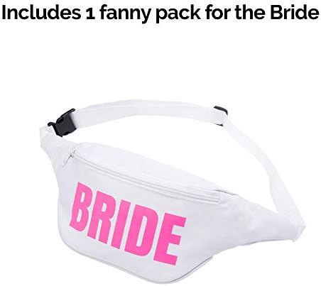 bride squad fanny packs