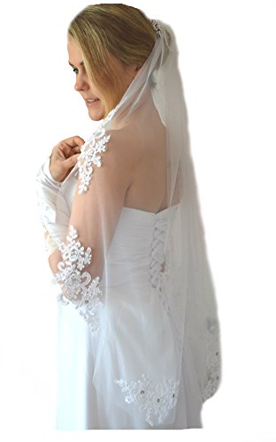 Unbekannt - Velo da sposa - Donna avorio Taglia unica