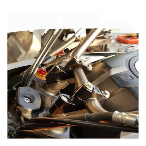 Abrazadera de elevación de aluminio para manillar de 22mm de moto DL650 5