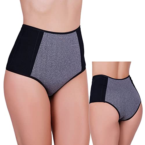 KIT 6 CALCINHA POS PARTO CINTURA ALTA MODELADORA ANTI CULOTE CONFORTO (as2, alpha, m, regular, varia