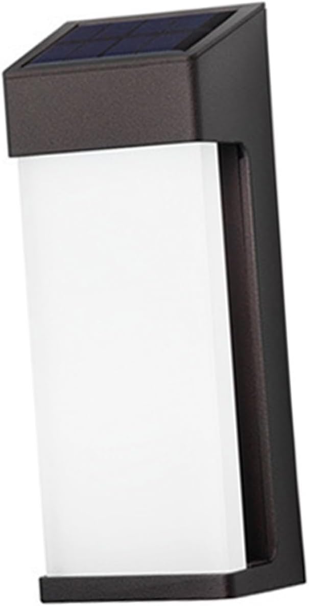 Levemolo Led Solar Garden Light Outdoor Waterproof Wall Lamp Weatherproof Decorative Yard Light Solar Panel for Garden for Driveway Stairs