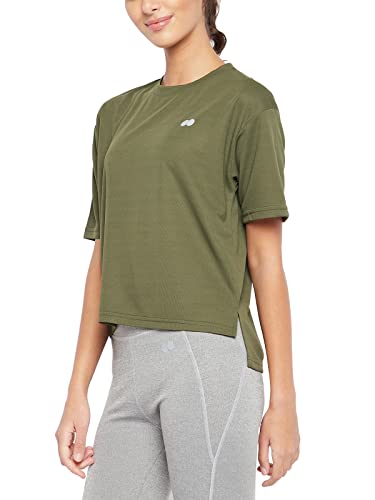 Image of Clovia Women's Comfort Fit Active T-Shirt