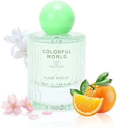 MINISO Perfume for Women, EDT Luxury Perfume with Long Lasting Fragrance for Everyday Wear, Floral and Fruity Fresh Scent,Colorful World Serie (Glade Breeze),50ML
