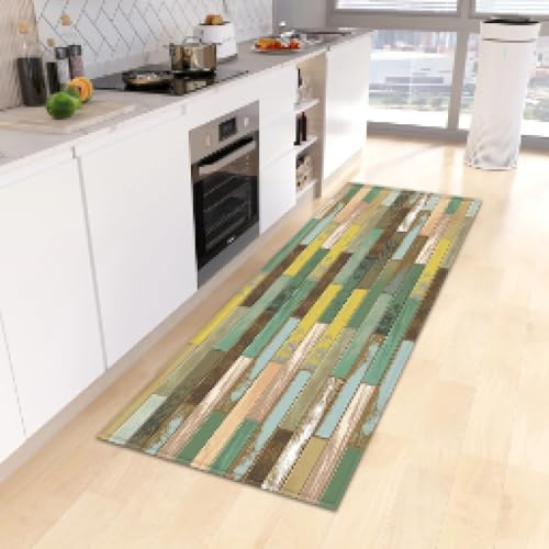 Alfombra moderna para cocina y salon de 90x160cm rectangular 3