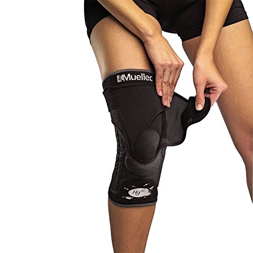 Mueller Kniebandage mit Kevlar Hg80 mit HydrCinn Gewebe, schwarz, M – Ansicht 4
