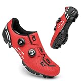 KUXUAN Fahrradschuhe für Herren Damen Indoor Peloton Rennradschuhe mit Schloss Radsportschuhe,5-3.5UK=(230mm)=36EU