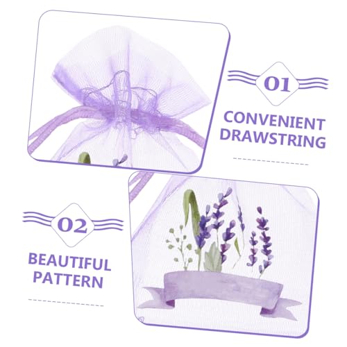 Bolsas de Sachet de Lavanda IMIKEYA 20 pcs miniatura 3