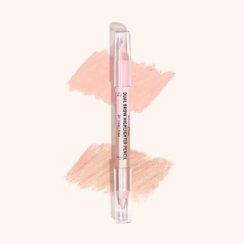 Moira Dual Brow Highlighter Pencil 001, Light Pink