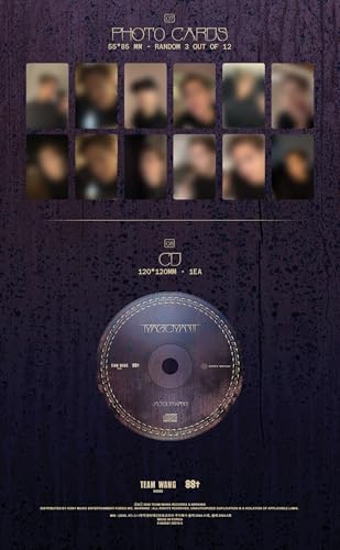 Magicman Jackson Wang GOT7 album CD musique Global Edition - 6