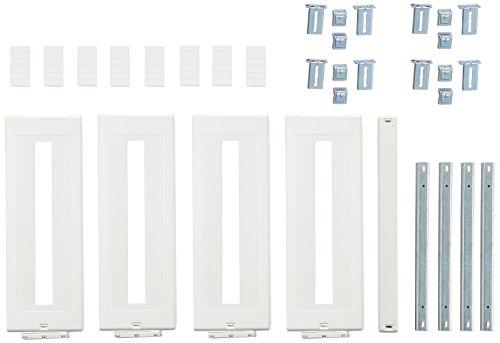 Kit Bouchons et Rails DIN IDE s96p200 finition couvercles plastiques