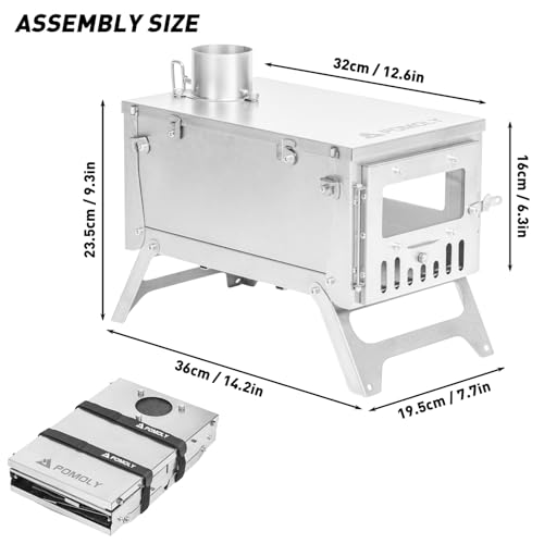POMOLY UltraFold Mini Titanium Stove