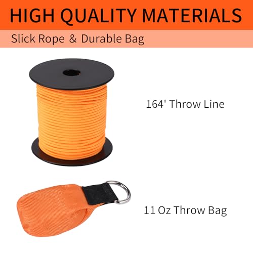 image for SENSILIN Arborist Throw Line Kit, Arborist Throw Weight and Line Kit, 