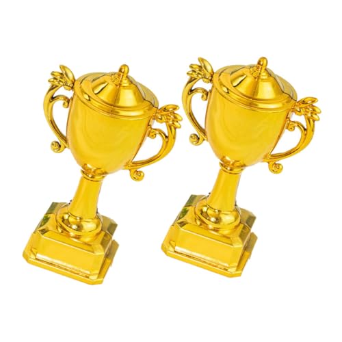 Hemobllo 1 juego Decoración Fiesta Bebé Decorar Decoraciones Toppers Nombre Taza Decoración Cumpleaños Divertido Fútbol Imitación Pequeños 2 piezas