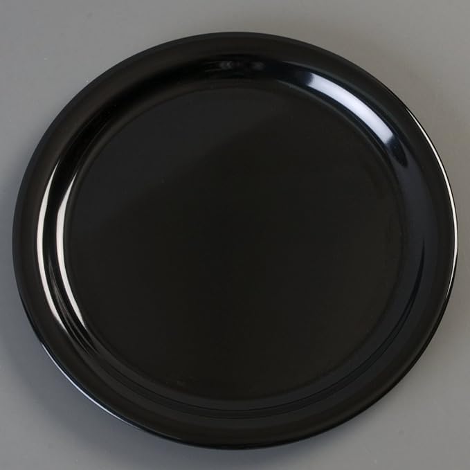 Image of Round Microwave Safe Dinner Plates for Serving Office /Party /Home /Dining Table /Kitchen /Restaurant (Set of 6 Plates)