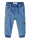Name it Baby-Jungen NBMROMEO DNMBATRUEBOS 2461 SWE Pant NOOS Jeans, Medium Blue Denim, 56