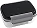 BUILT NY Gourmet Bento Deluxe 10-Piece Lunch Container Set, Black/Gray