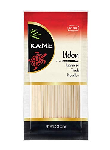 KA-ME Japanese Udon Noodles Pack of 72 - Dry Udon Noodle Bulk For Delicious And Authentic Quick Meals