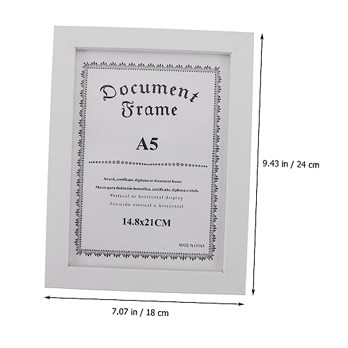 colagem de porta-retratos quadro de cheque bancário quadro de licença comercial de madeira caixa de