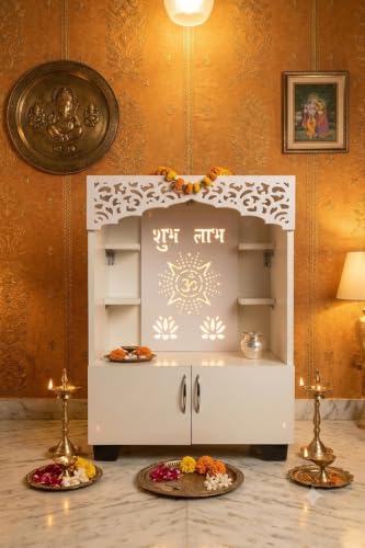 THE MANDIR COMPANY Wooden Pooja Mandir Temple - Image 3