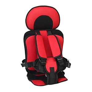 2026, veilig draagbaar kinderzitje voor auto's, eenvoudige stabiele grip, comfortabele zitting, september voor kinderen (rood, A)