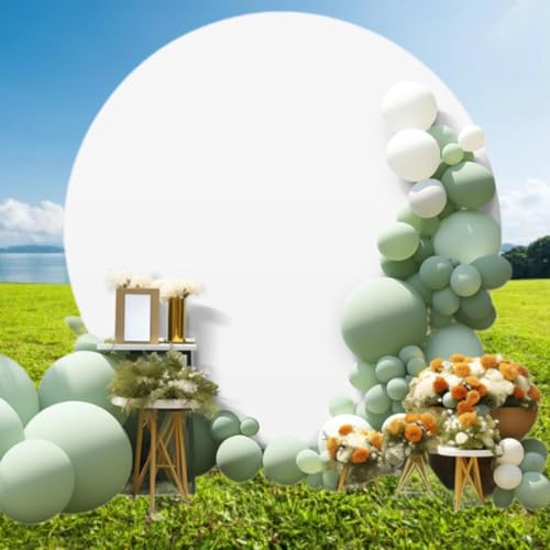 Structure d'arc fleur et fond de cercle pour photobooth d'anniversaire mémorable
