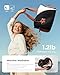 LOVEVOOK Tote Bag for Women, Puffer Tote Bag with Zipper, Work Bags for Teacher Nurse College, Handbag With Water Bottle, Teacher Tote for Travel, Daily, Beige-black-brown