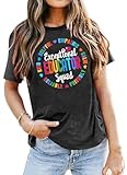 CDVOP Sped Teacher Shirt – Special Education Gift Tee for Women Exceptional Educator Squad Appreciation Tshirt