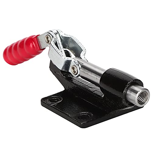 KUIDAMOS Pince à Bascule en Acier Inoxydable Durable, Outil Manuel à Positionnement Rapide pour la Fixation de Plaques Métalliques, GH-305-CM, 12.5x9.5cm