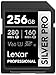 Produktbild Lexar 256 GB Professional Silver Pro SDXC-Speicherkarte, UHS-II, C10, U3, V60, Full-HD und 4K-Video, bis zu 280 MB/s Lesen, für professionelle Fotografen, Videofilmer, Enthusiasten (LSDSIPR256G-BNNNU)