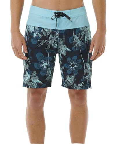 Rip Curl Men's Standard Mirage Mason Barrel Killa Boardshort, Aqua