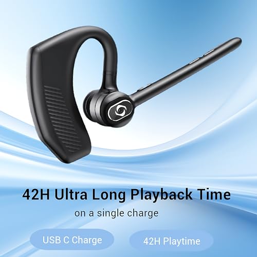 image for Orancu Bluetooth Wireless Headset Built in Noise Cancelling Mic Hands 