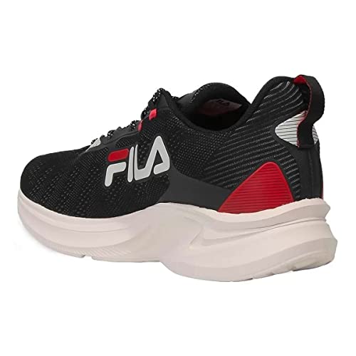 Tênis Fila Racer For All, Masculino, Preto/Bege/Vermelho, 39