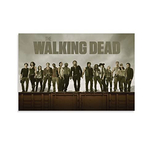 The Walking Dead Poster Obra De Arte Pared Dormitorio Decoración Pintura Habitación Estética...