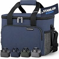 HELDENWERK® Kühltasche groß faltbar – 12h Kühlleistung – Thermotasche auslaufsicher & wasserdicht – Kühlbox, Picknicktasche, Lunchtasche, Isoliertasche mit 6 Fächern & verstärktem Boden