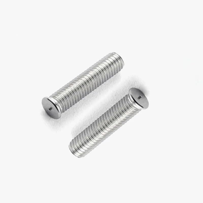 Spot Welding Screws, 4-50pcs 304 Stainless Steel Welding Stud Screws Spot Studs Weld Bolt(M6X45mm 5pcs)