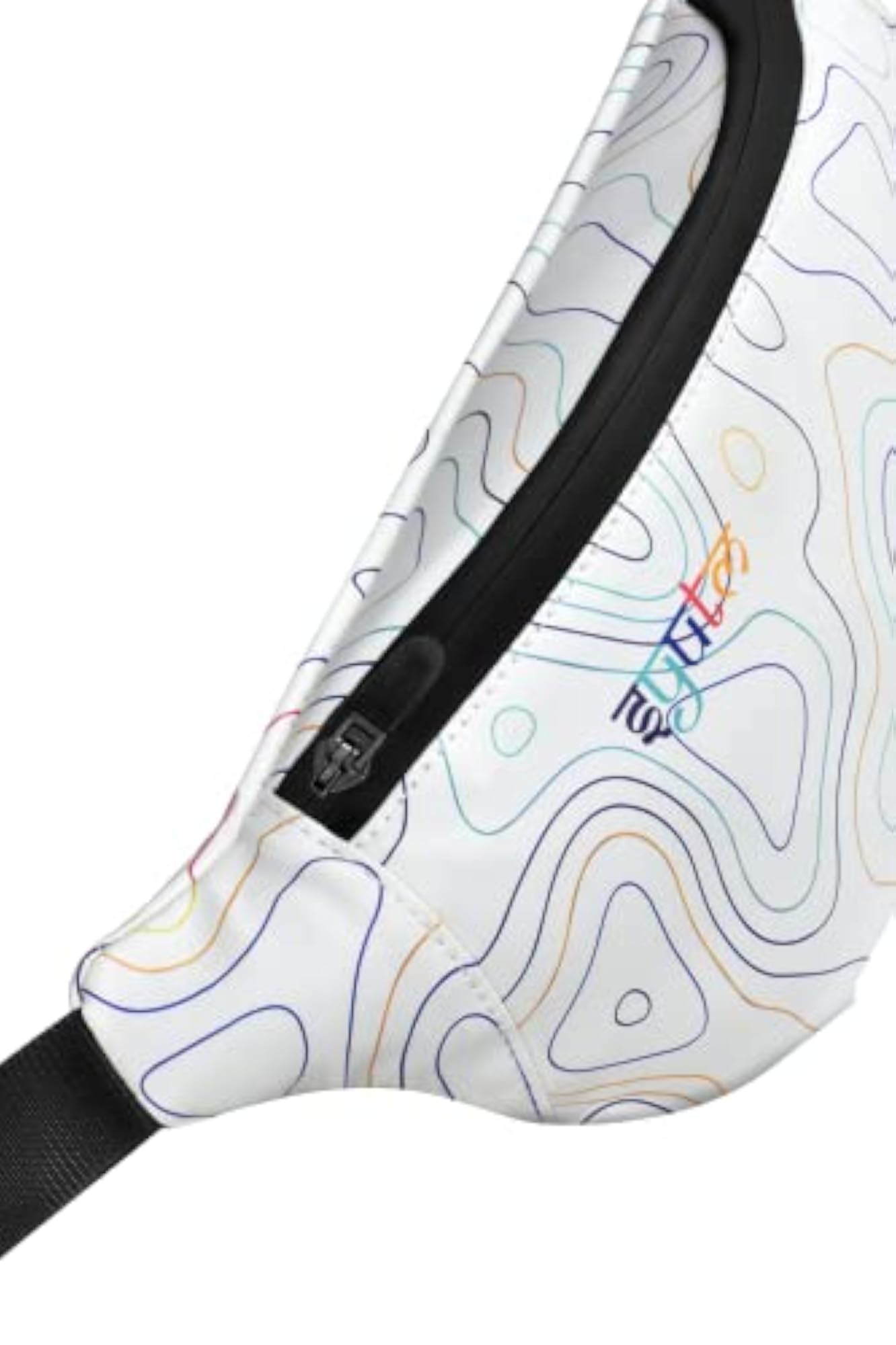 Unisex Premium Printed Leather Waist Pack Slinger Bag