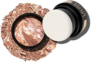 LAURA GELLER NEW YORK Baked Face and Body Frosting - Tahitian Glow - Supersize 3 Oz - Illuminating Bronzer Powder - Weightless Creamy Texture - Apply Wet or Dry