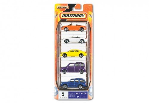 MATCHBOX 5er-Pack Kleinfahrzeuge – Detaillierte Miniatur-Autos Für Kinder Ab 3 Jahren