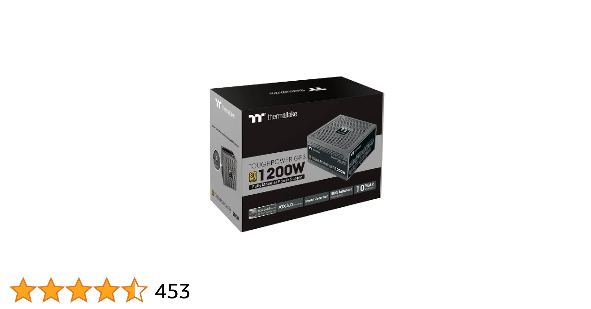 Amazon | Thermaltake Toughpower GF3 1200W | フルモジュラー